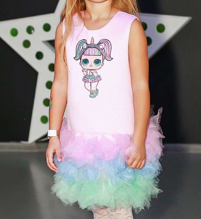Пишна сукня на дівчинку лол на 110