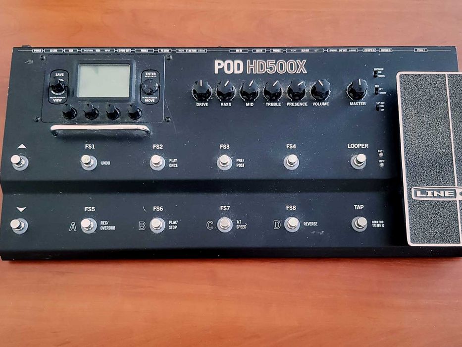 Гітарний процесор ефектів Line6 POD HD500X