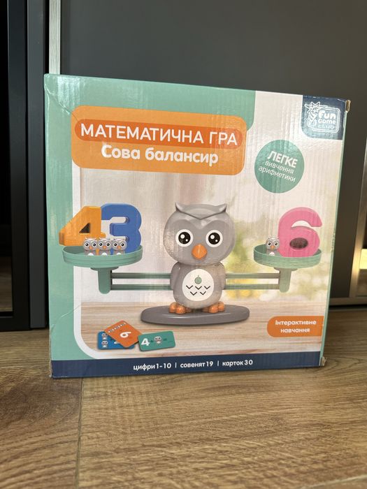 Настольная математическая игра 4FUN Game Club Сова
