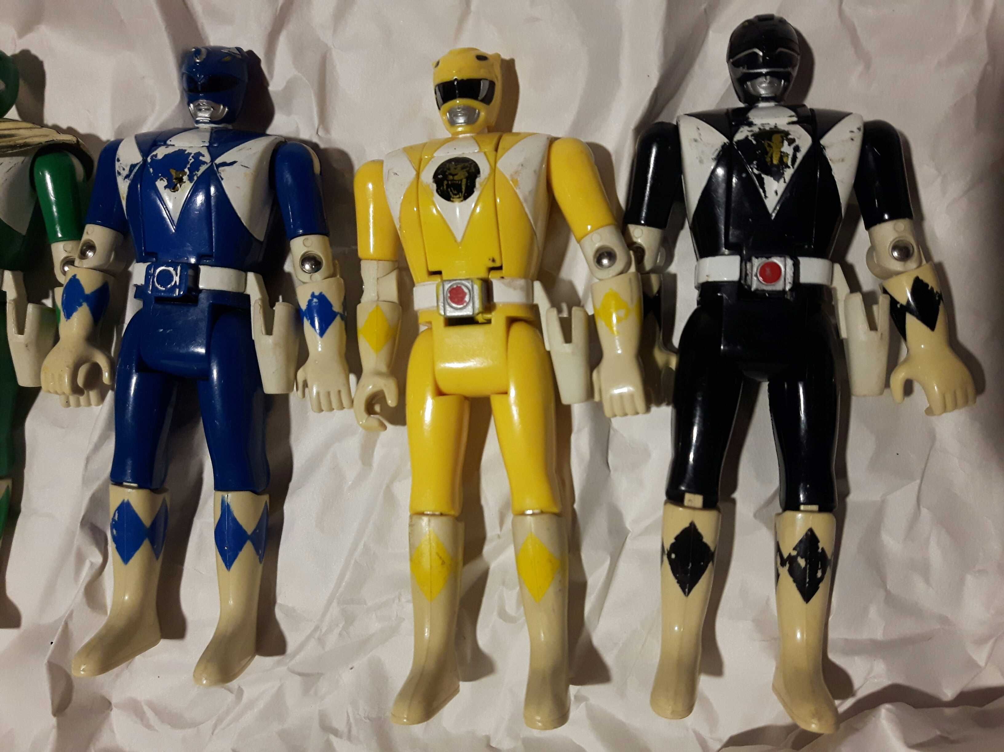 6 Power Rangers da Bandai de 1993 Raros