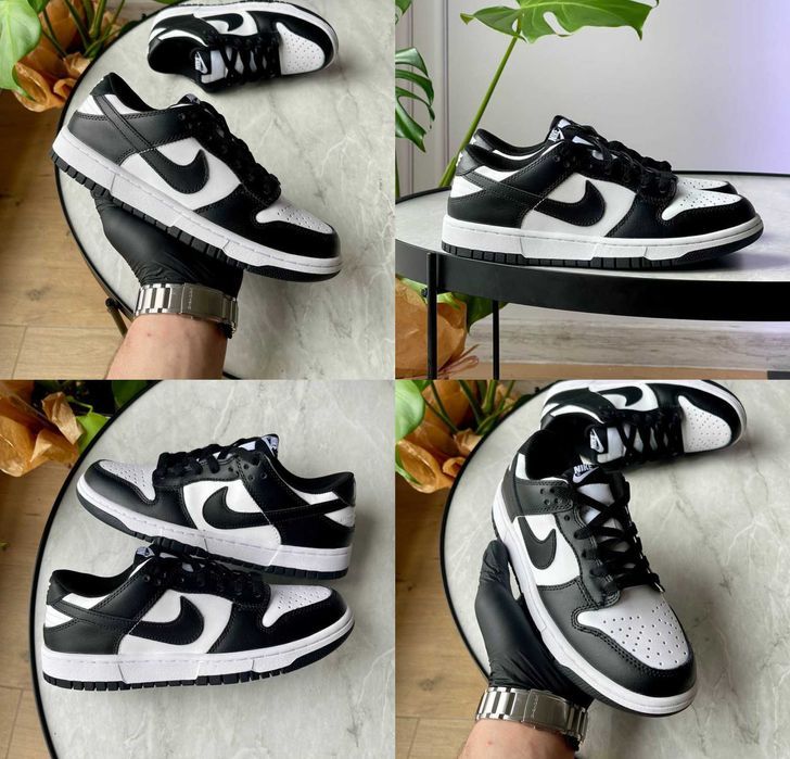 Женские кроссовки Nike Dunk Low Retro White Black Panda 36-41 Новинка!