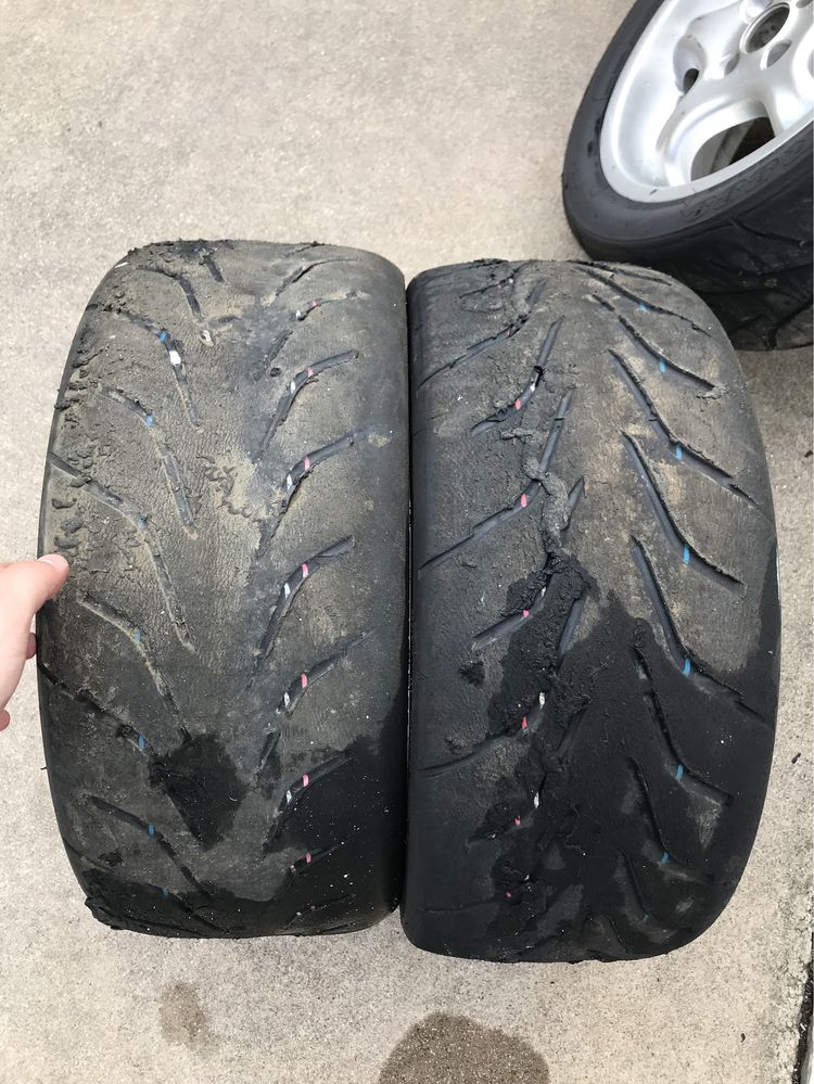 Jantes Enzo 16 4x100 com semi-slicks