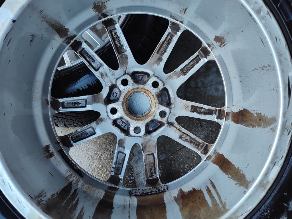 Felgi 5x112 R17 Borbet Germany Skoda Octavia III VW Touran Golf Audi