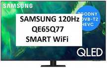 Nowy TV QLED Samsung QE65Q77AAT - 120Hz Tizen HDMI 2.1 DVB-T2