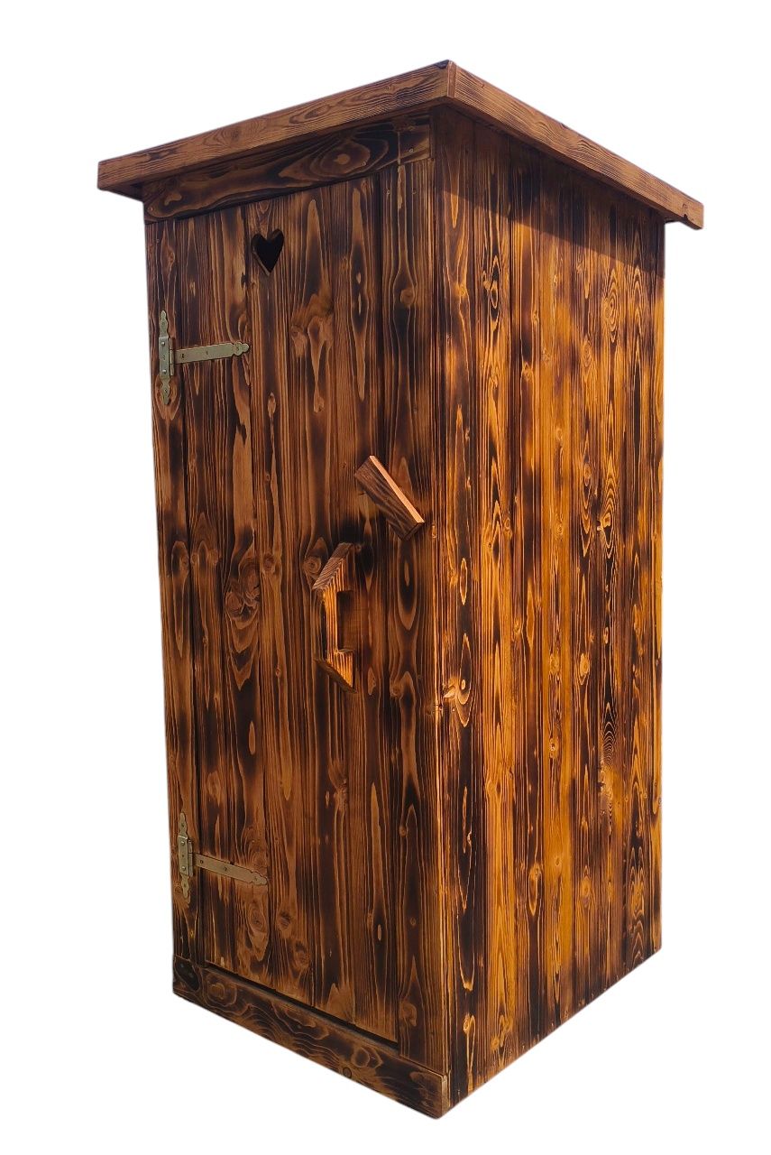 Toaleta drewniana, wc, kibelek, wychodek