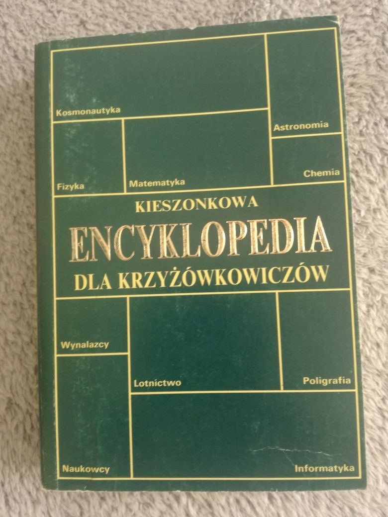 Sprzedam używane encykoedie da krzyżówkowivzów