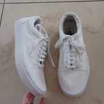 Trampki VANS OLD SKOOL oryginalne białe 40,5/26 cm
