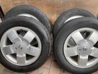 Felgi aluminiowe 15 i opony letnie do Renault Megane Scenic 195 65