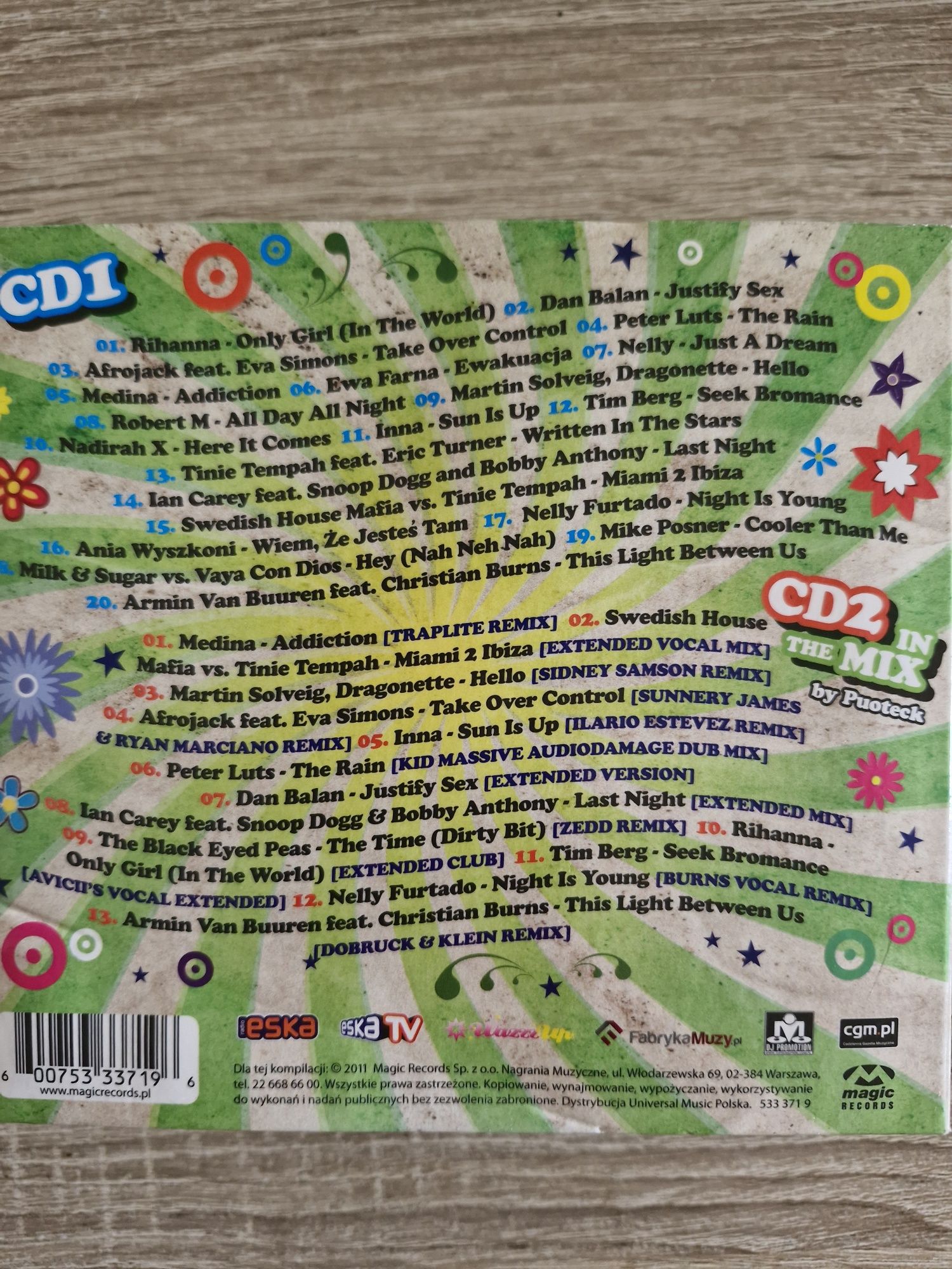 Radio Zet Eska Rmf Fm Przeboje 8 CD