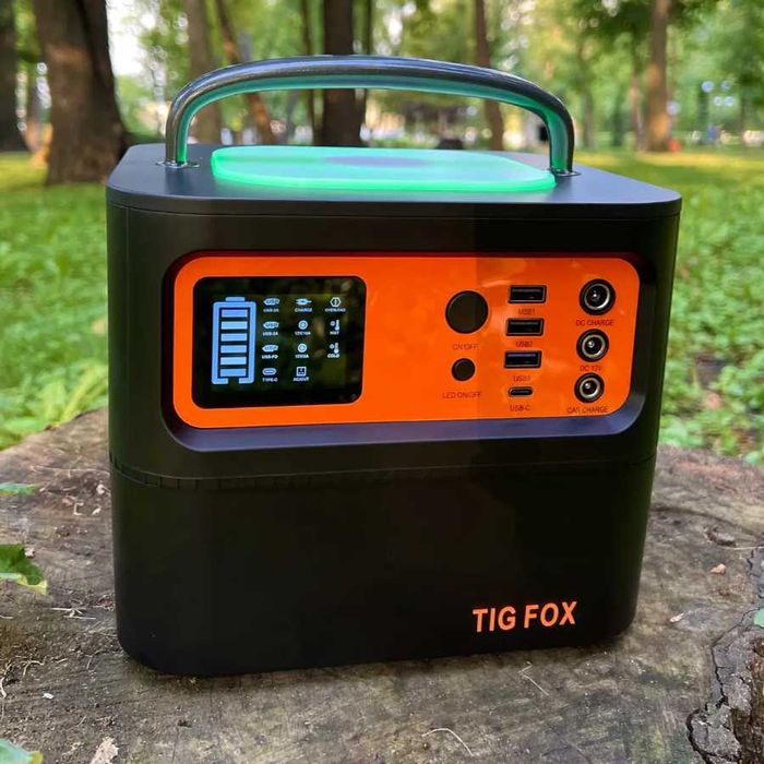 Нова Запакована Зарядна станція Tig Fox T500 Повербанк , батарея
