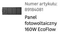 Panel fotowoltaiczny EcoFlow 160W i 11W