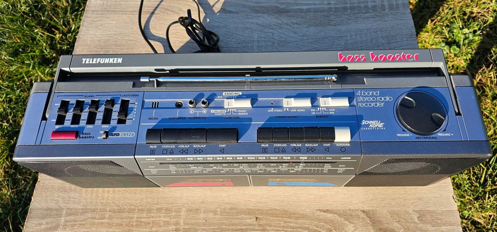Radiomagnetofon TELEFUNKEN RC-760TS  Vintage  Retro!