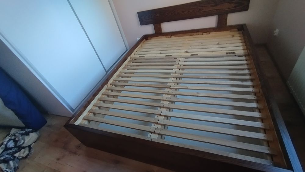 Łóżko 160x200 z prawdziwego drewna robione na zamówienie