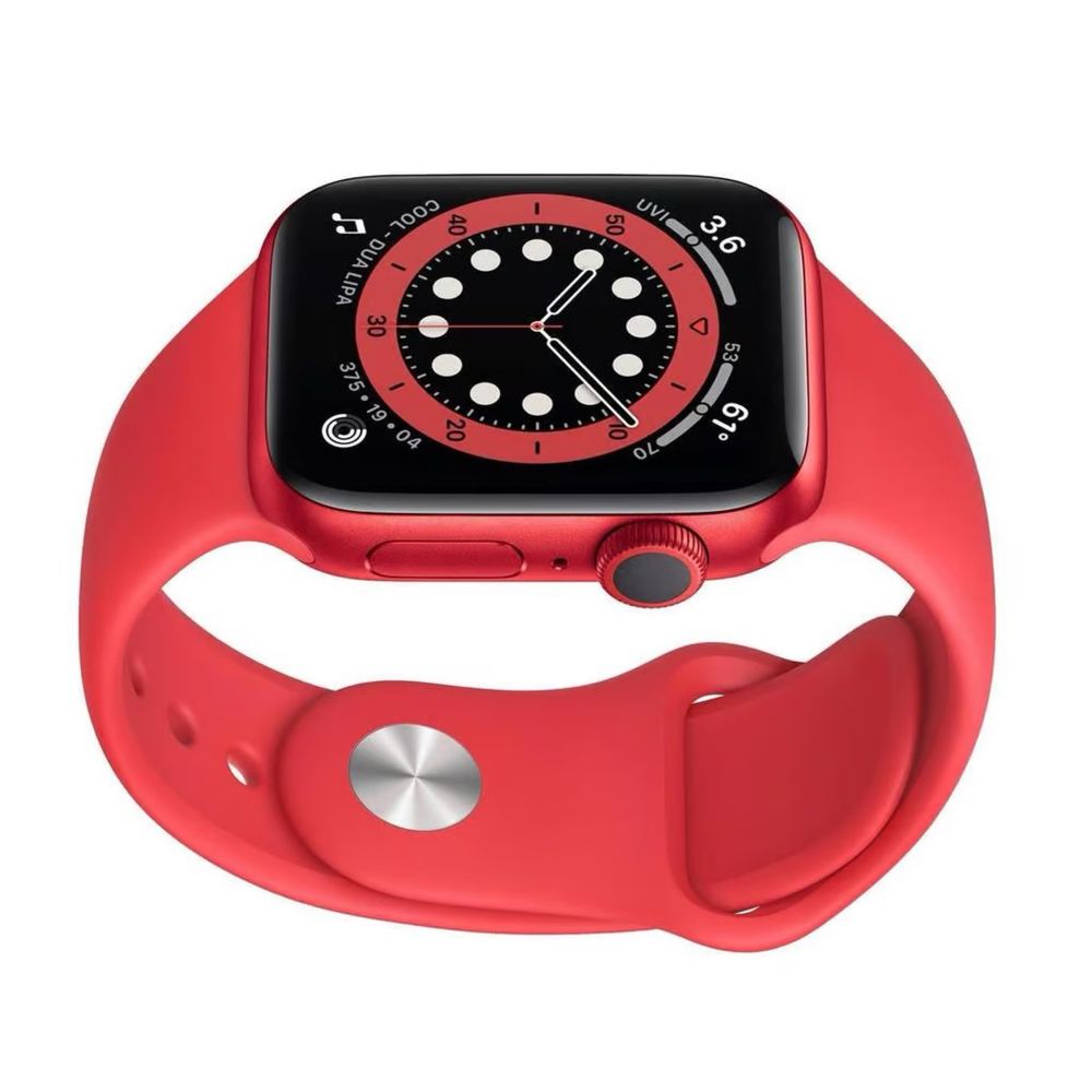 Apple wacth serie 6 aluminio vermelho