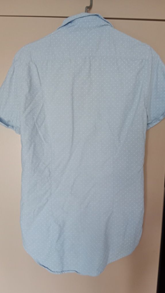 Koszula Zara sportowo-wizytowa M slim, fit