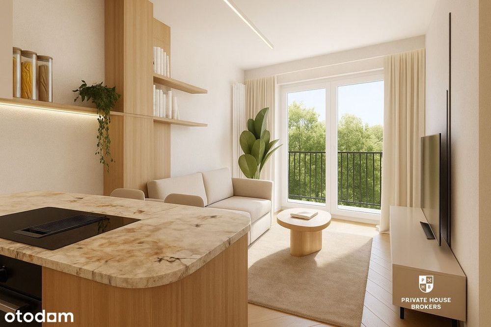 Nowoczesne 2 pokoje z balkonem | Radzikowskiego