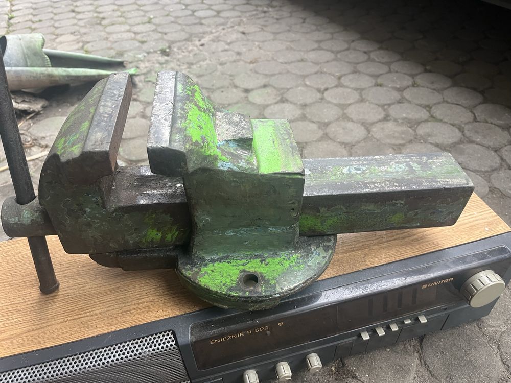 Imadło stalowe porządne szer 17cm