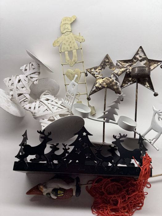 Zestaw dekoracji świątecznych