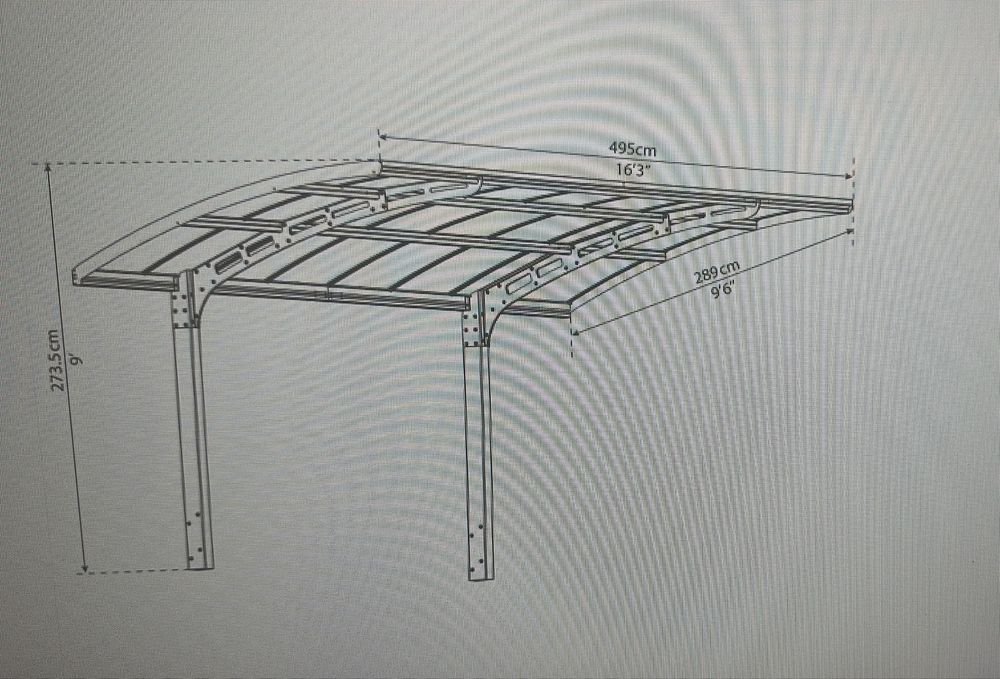Cobertura de carro exterior marca canopia