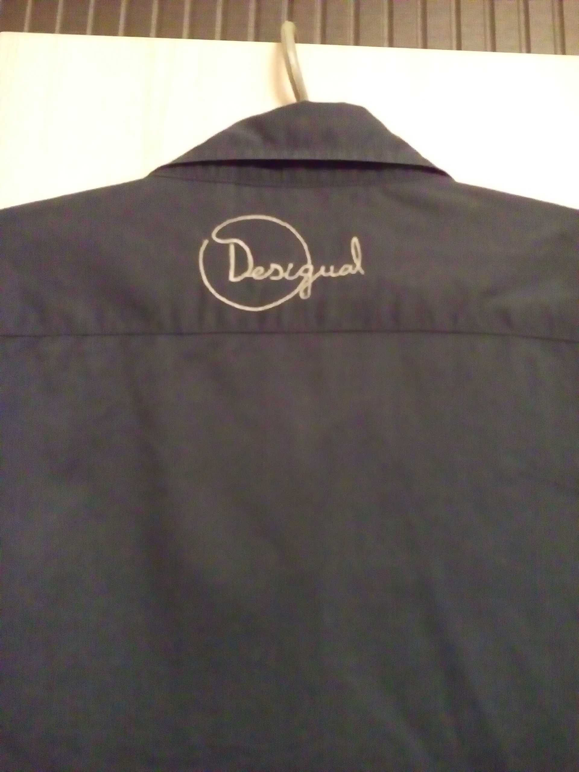 Стильная мужская рубашка Desigual р.52-54 100% хлопок