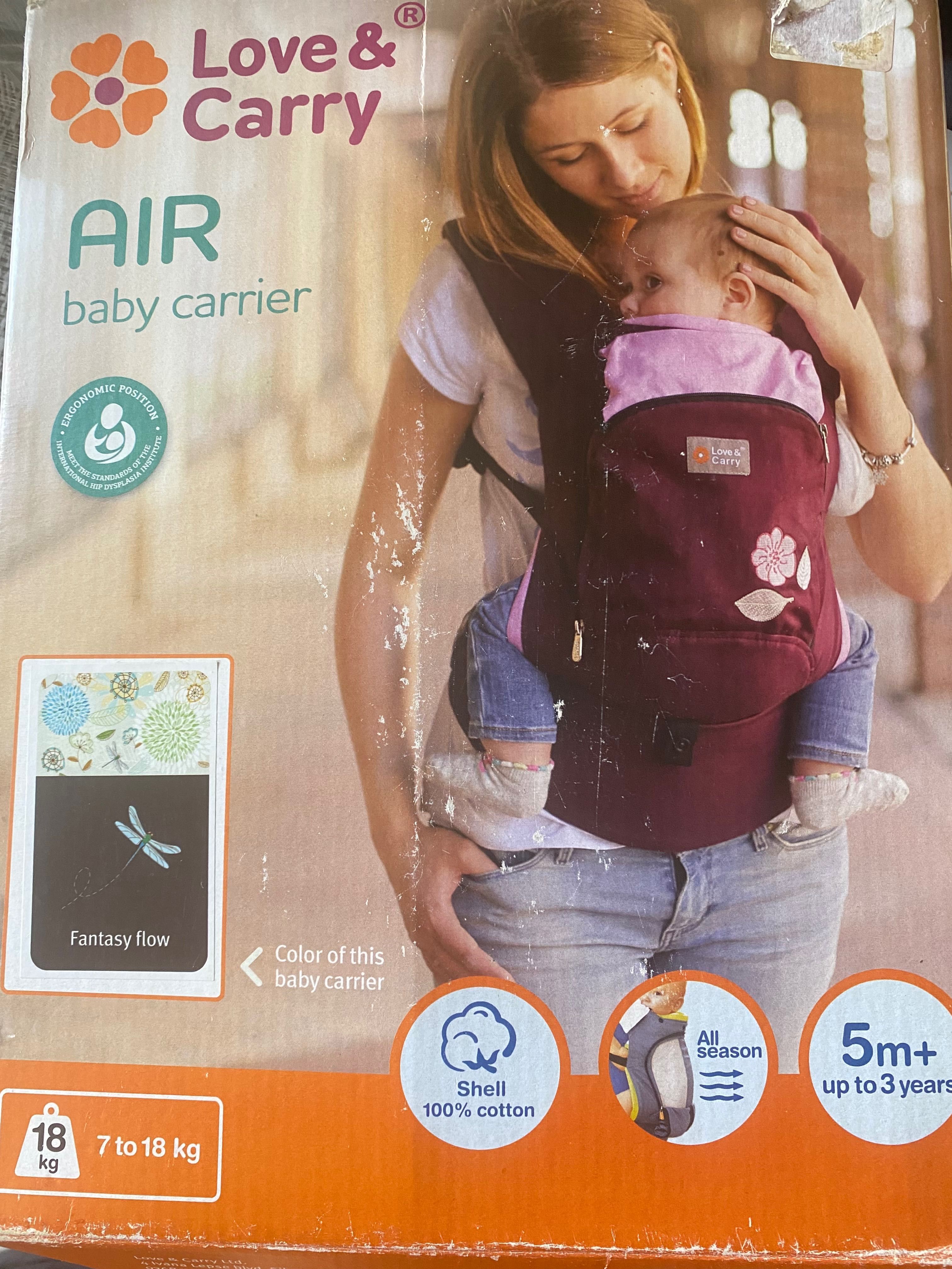 Ерго -рюкзак Love Carry AIR baby carrier 7-18кг