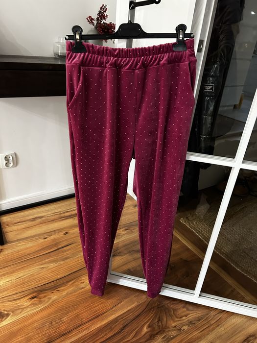 Komplet dresowy Blink Blink S M 36 dresy damskie błyszczące na święta