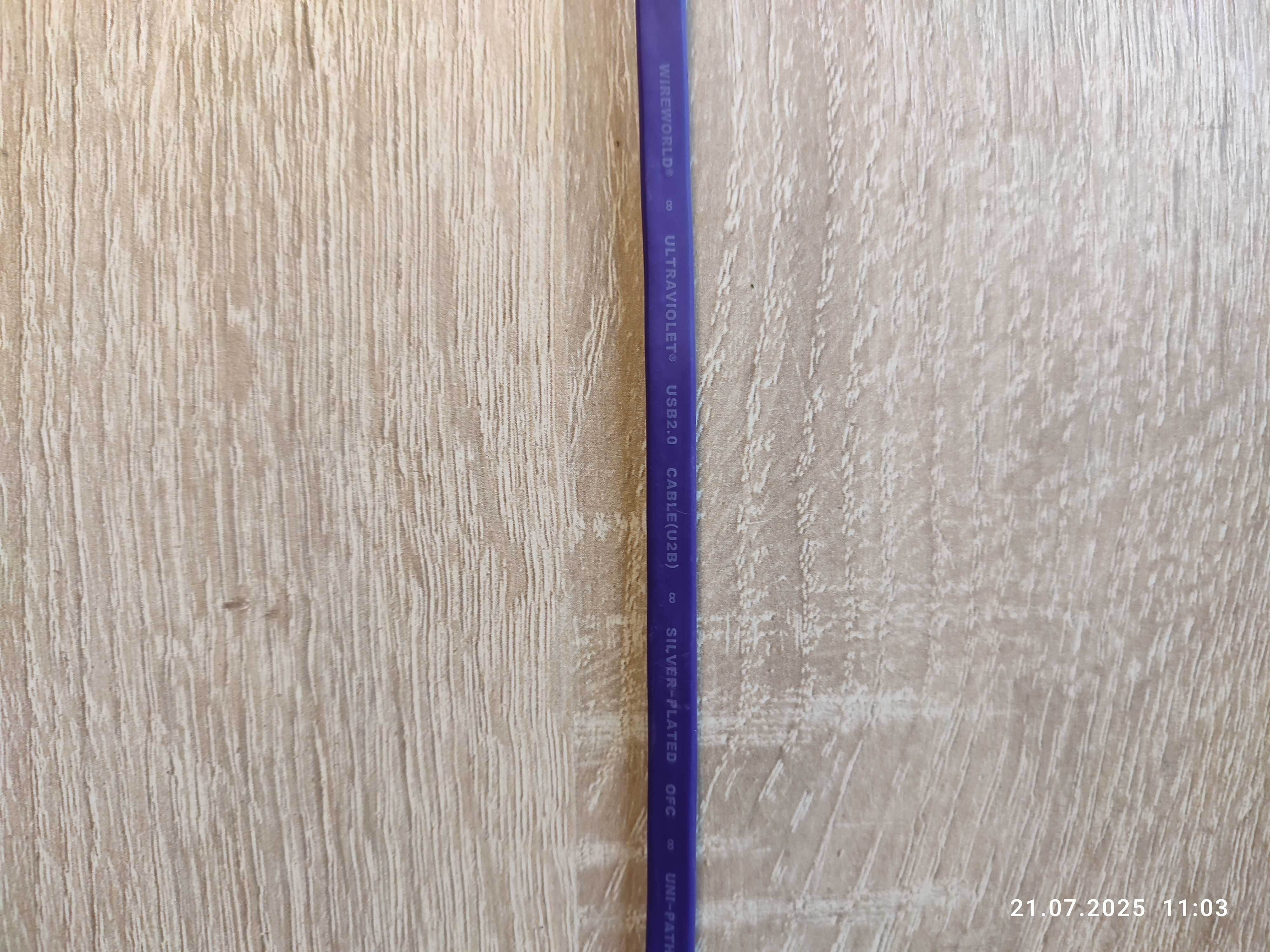 Kabel USB 2.0 A-B WireWorld Ultraviolet 8