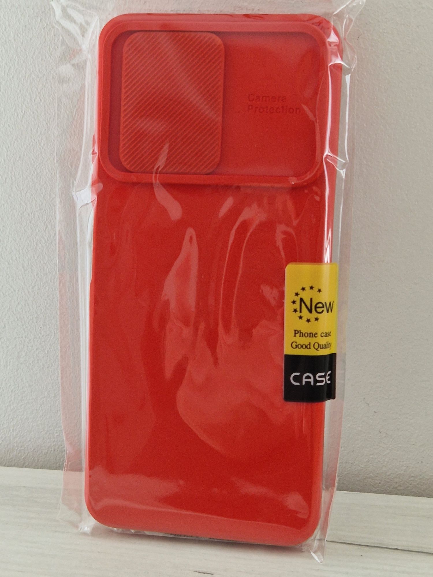 Camshield Soft do Xiaomi Redmi Note 12 4G Czerwony