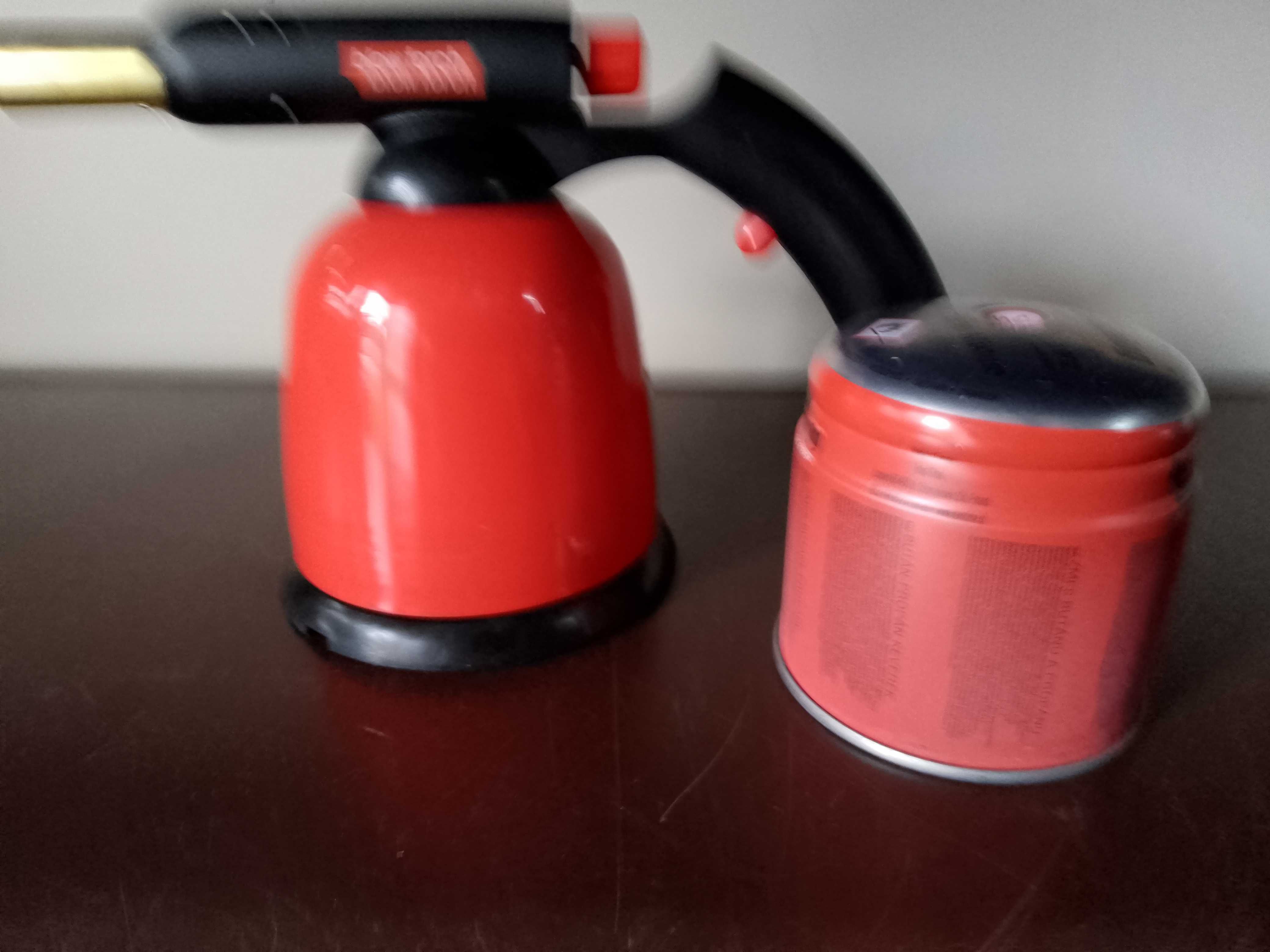 Lutlampa palnik lampa do lutowania gazowa GAZOWA + GAZ NABÓJ nowa 190g