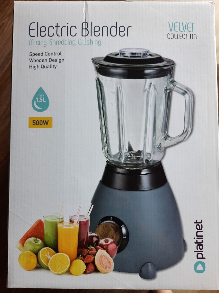 Elektryczny Blender kielichowy  1,5 l nowy