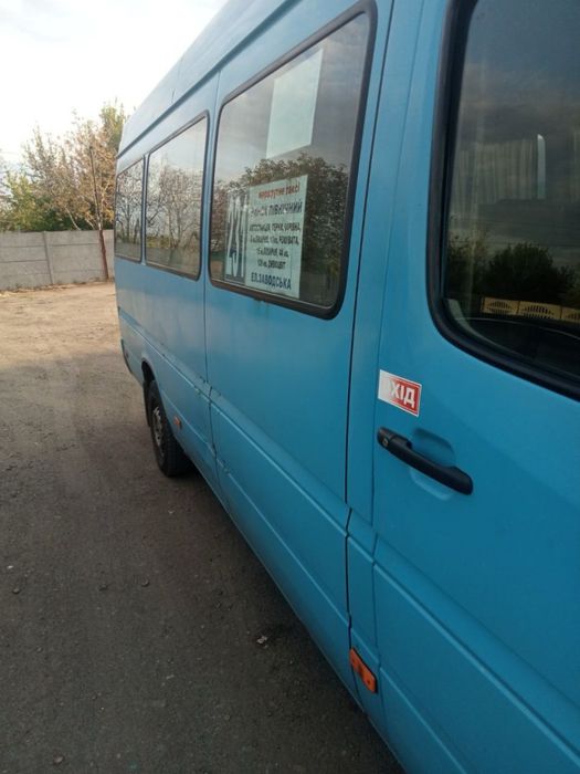 Мерседес Спрінтер з робочим маршрутом