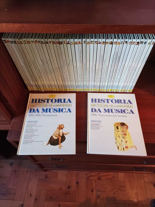 Coleção de 43 livros de música clássica