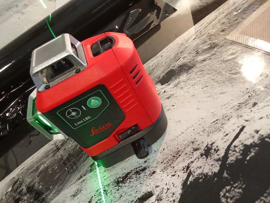 Lejca lino l6 g laser krzyżowy liniowy zielono wiązka nowy oryginał