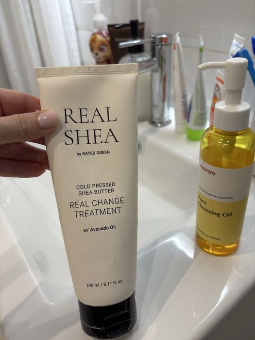 Real Shea маска / Manyo гідрофільна олія