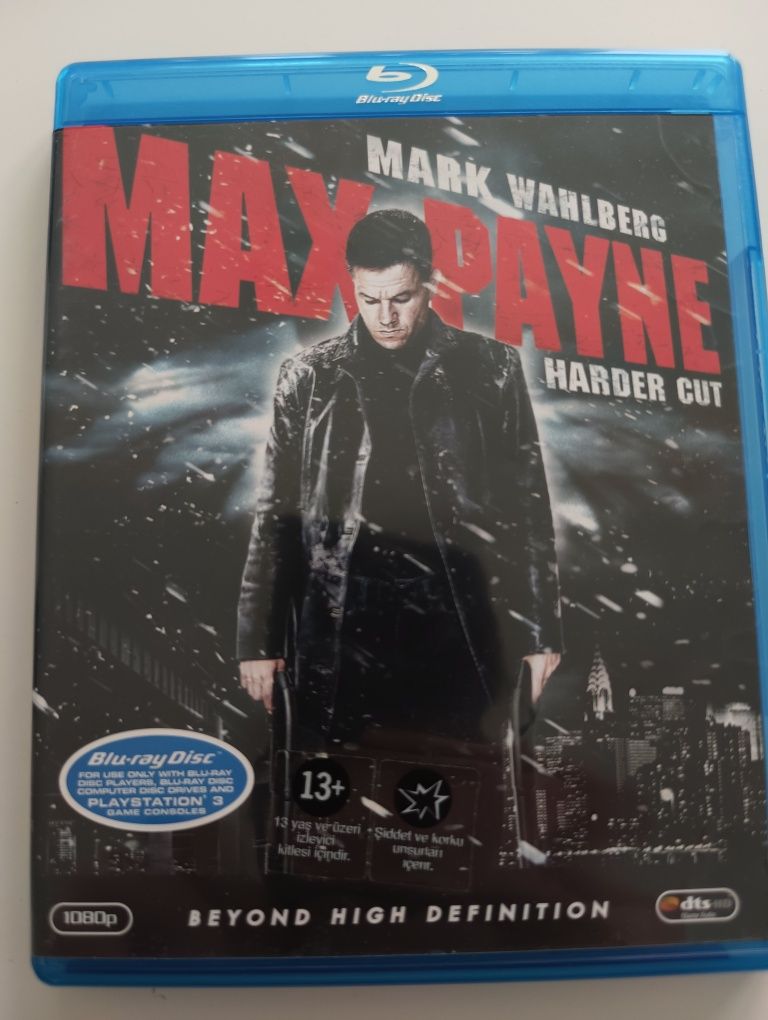 MAX PAYNE, rzadka płyta Blue-ray, polska wersja językowa