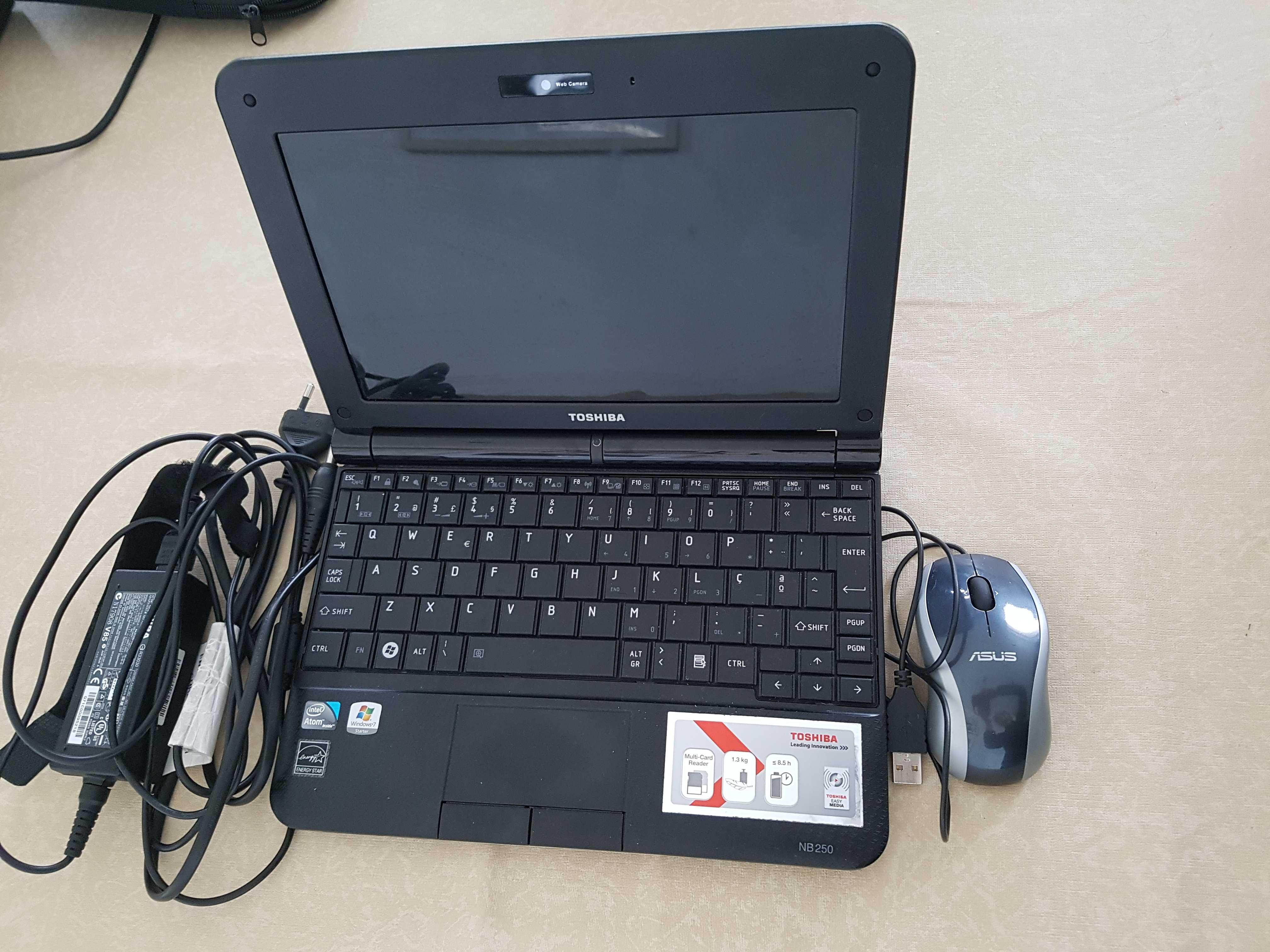 Computador Notebook Toshiba NB250