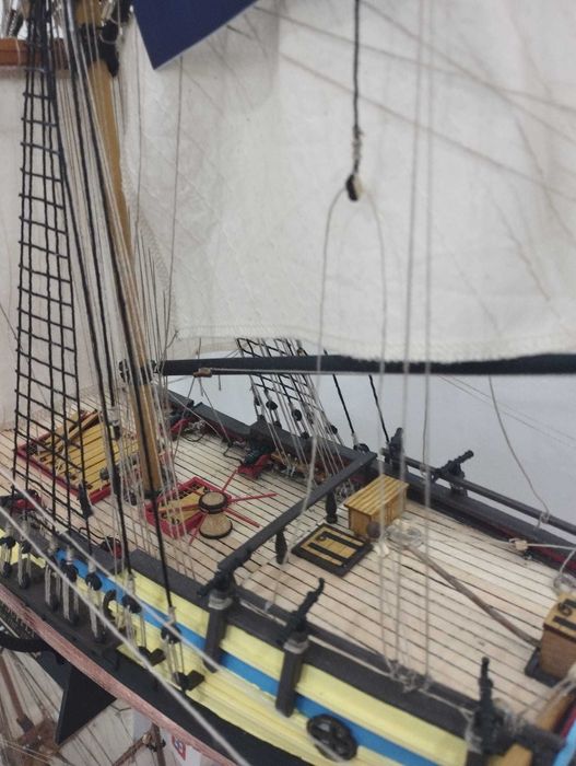 Modelo do HMS Suplly - modelismo