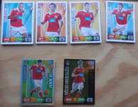 6 Cartas/ cromos / sl Benfica Adrenalyn xl 2010-11