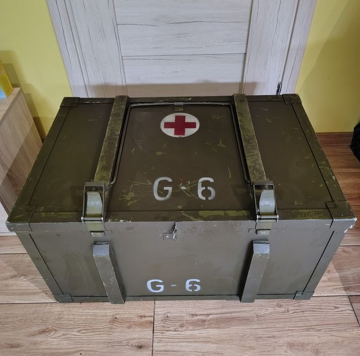 Wojskowa skrzynia chirurgii polowej G6. Możliwość wysyłki!