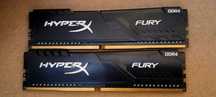 оперативка HyperX fury ddr4 32gb 3200MHZ