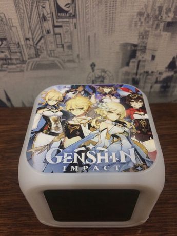 Часы-будильник Genshin Impact Геншин Импакт