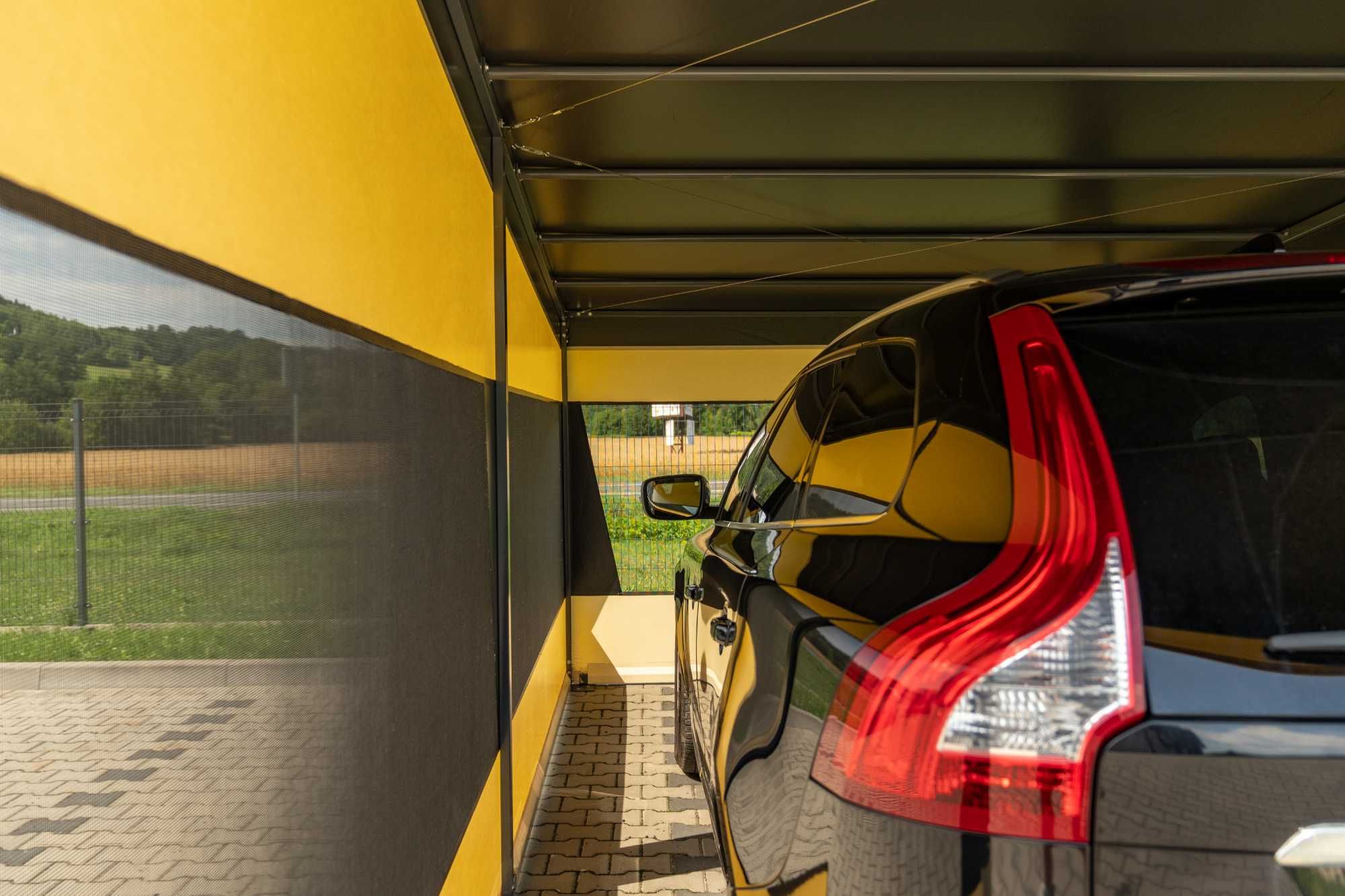 Wiata samochodowa CARPORT- Stabilna konstrukcja - Zadaszenie - Garaż