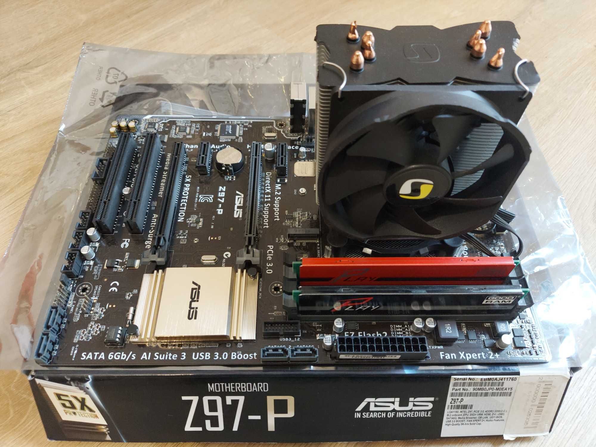 i5-4690K+MSI GTX 1050 TI+ASUS Z97-P+8GB+Spartan PRO HE924