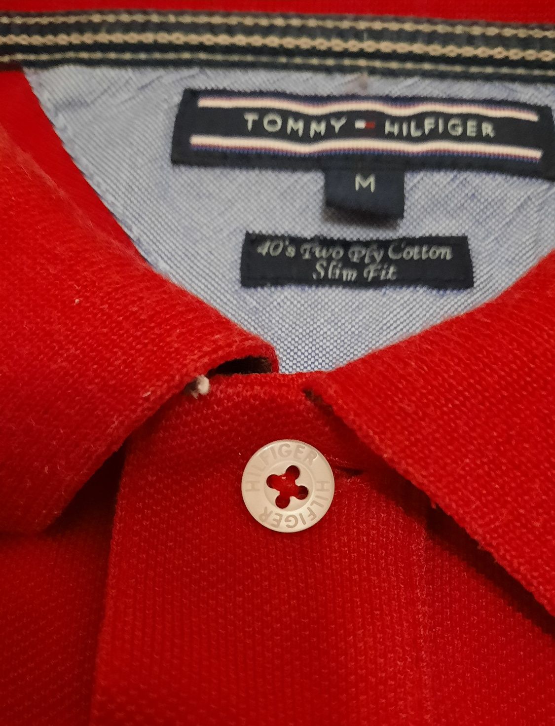 Фирменная футболка-поло Tommy Hilfiger Оригинал