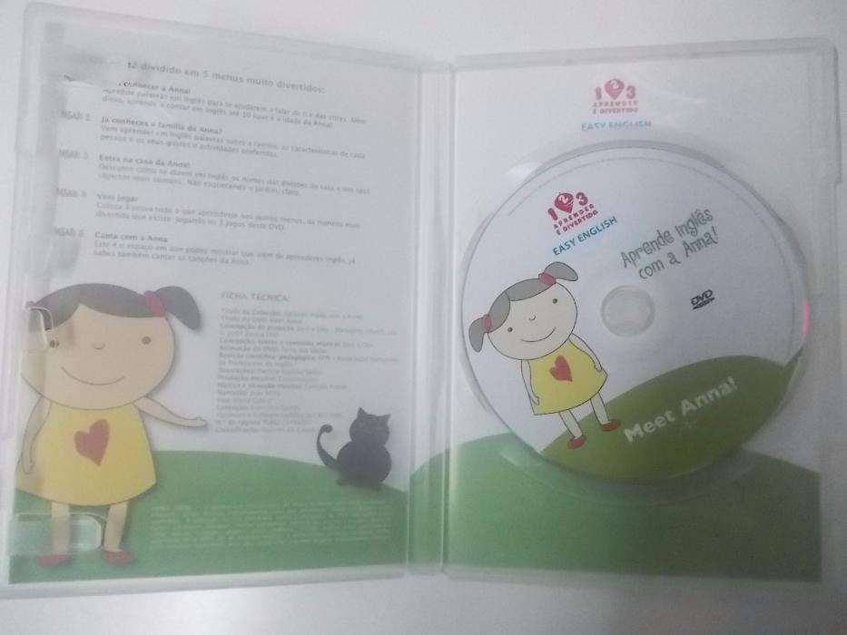 Pack DVDs aprende a falar inglês.