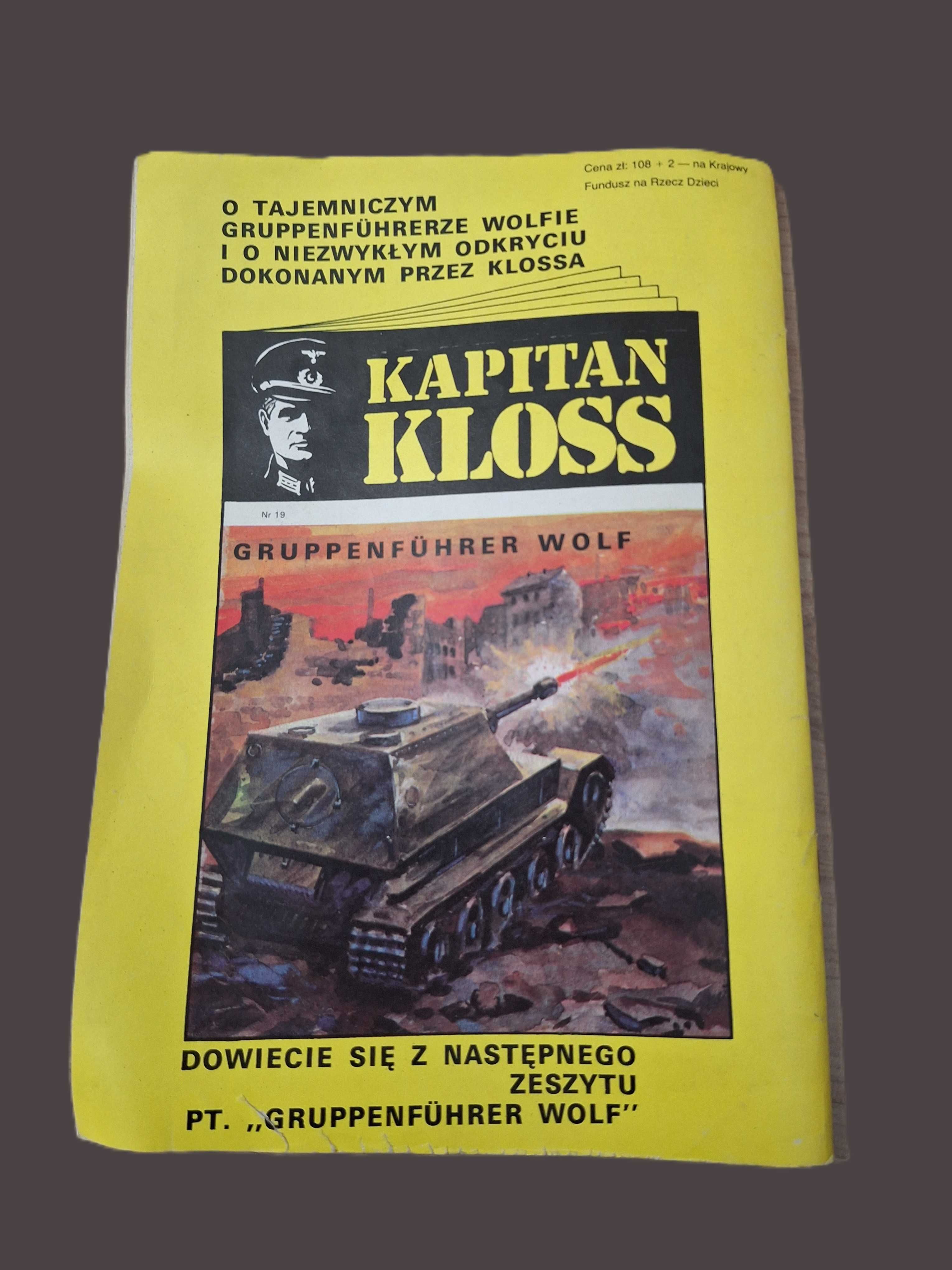 Kapitan Kloss, oblężenie