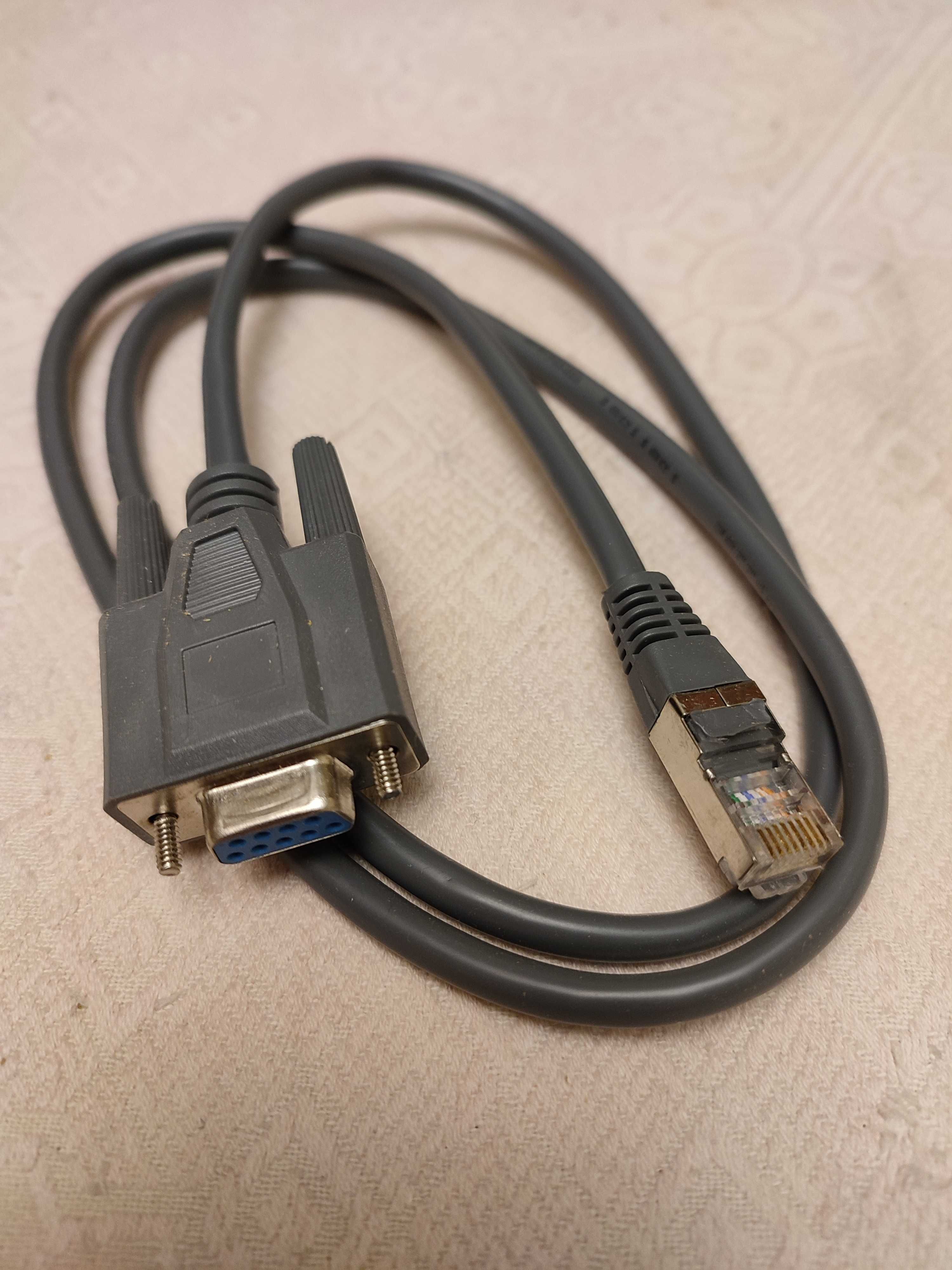 Кабель для передачи данных RJ45 RS232 Ethernet COM
