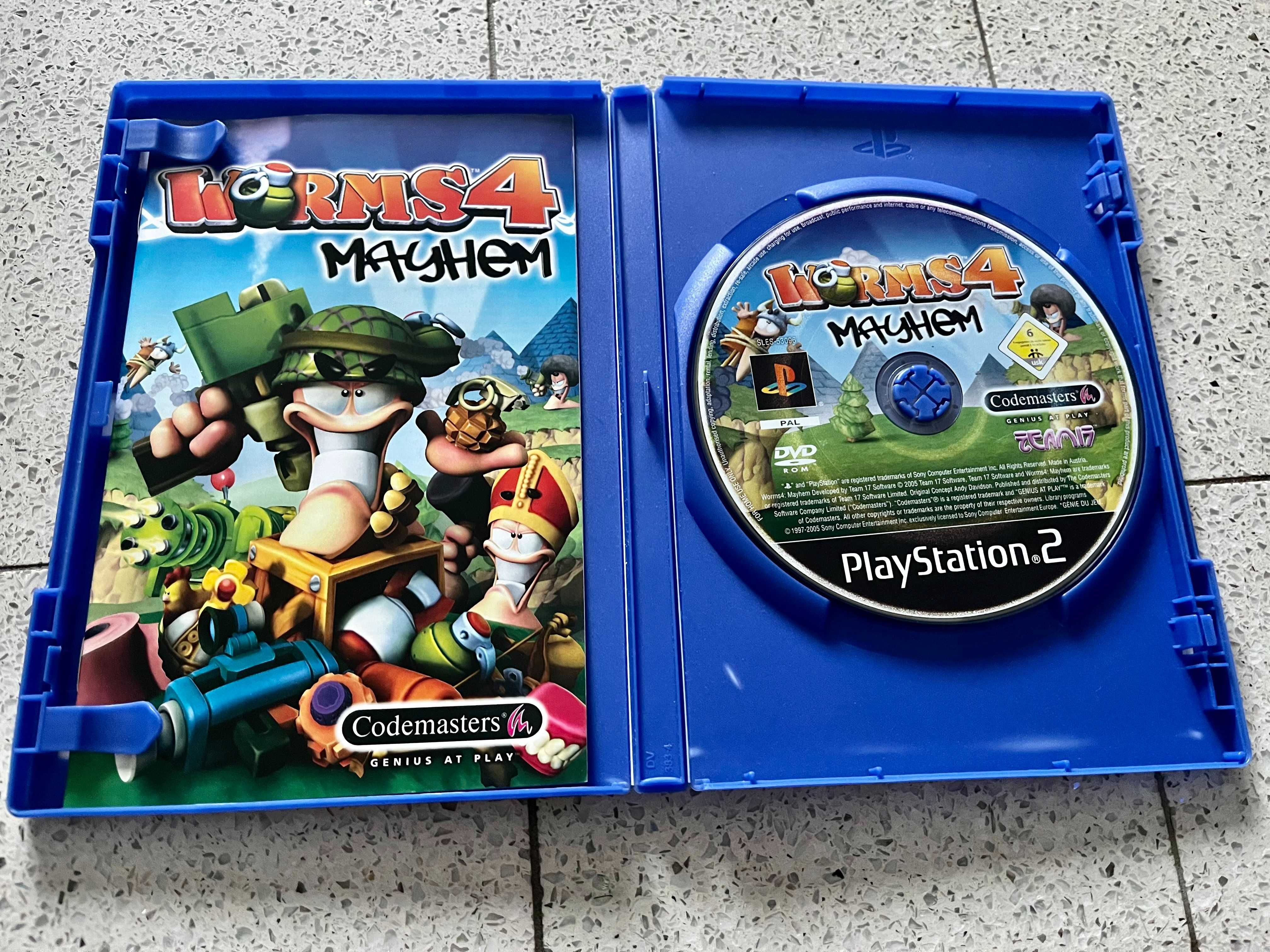 Worms 4 : Mayhem ( PS2 Playstation 2 )