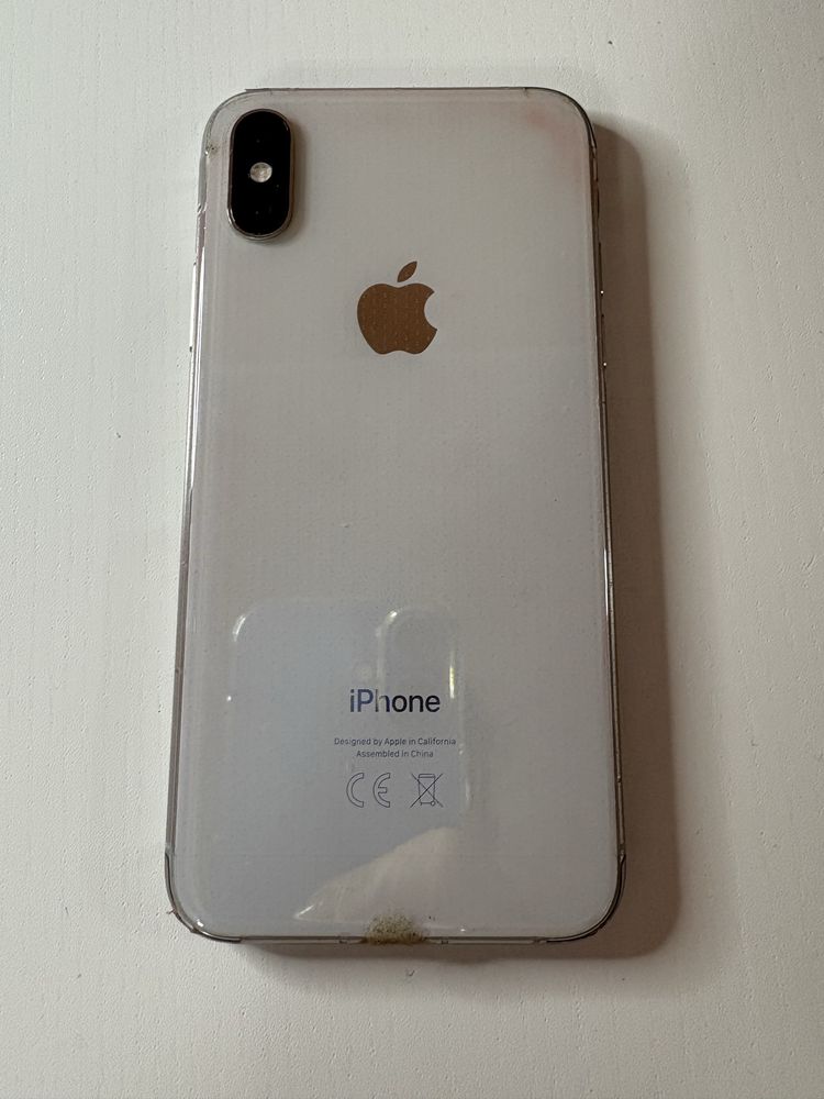 Iphone XS 512 GB Srebny + akcesoria