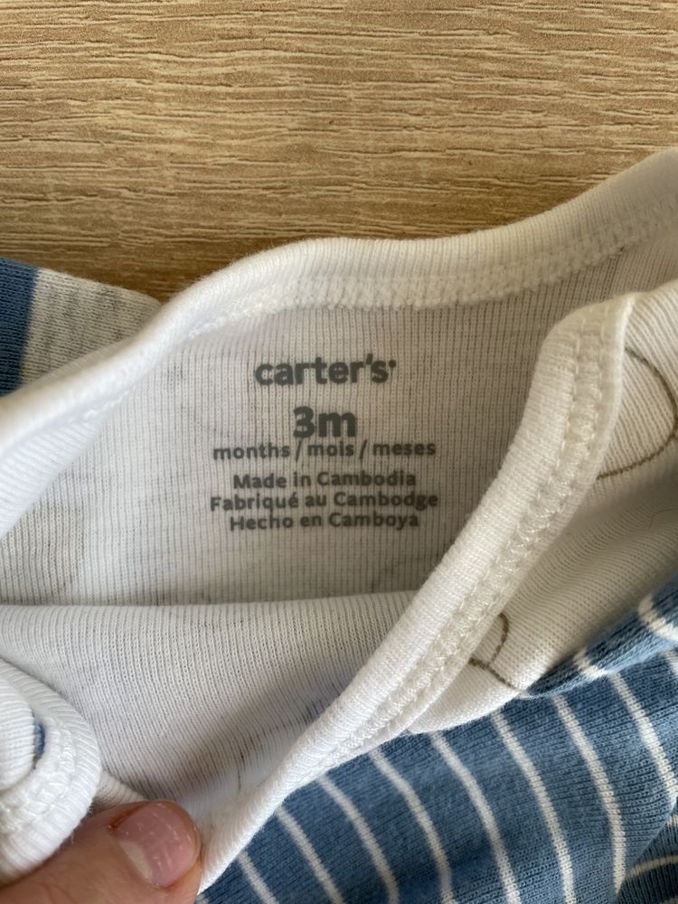 Боди Carters на длинный рукав